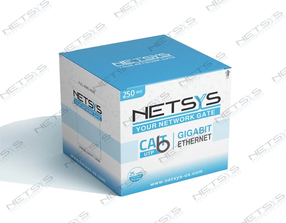 Ethernet Cable Cat6 UTP 23AWG LSZH 305M Gray